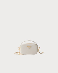 PRADA Saffiano Leather Mini-Pouch | 普拉达 迷你手袋 (White)