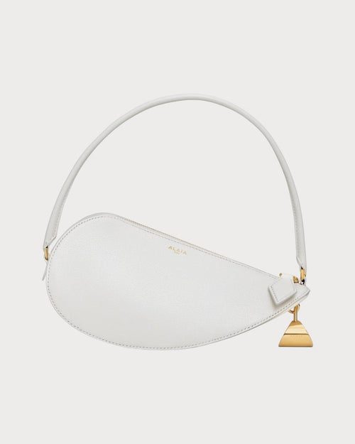 ALAIA Le Demi - Coeur Bag In Leather(White) - LONDONKELLY 英国名牌代购