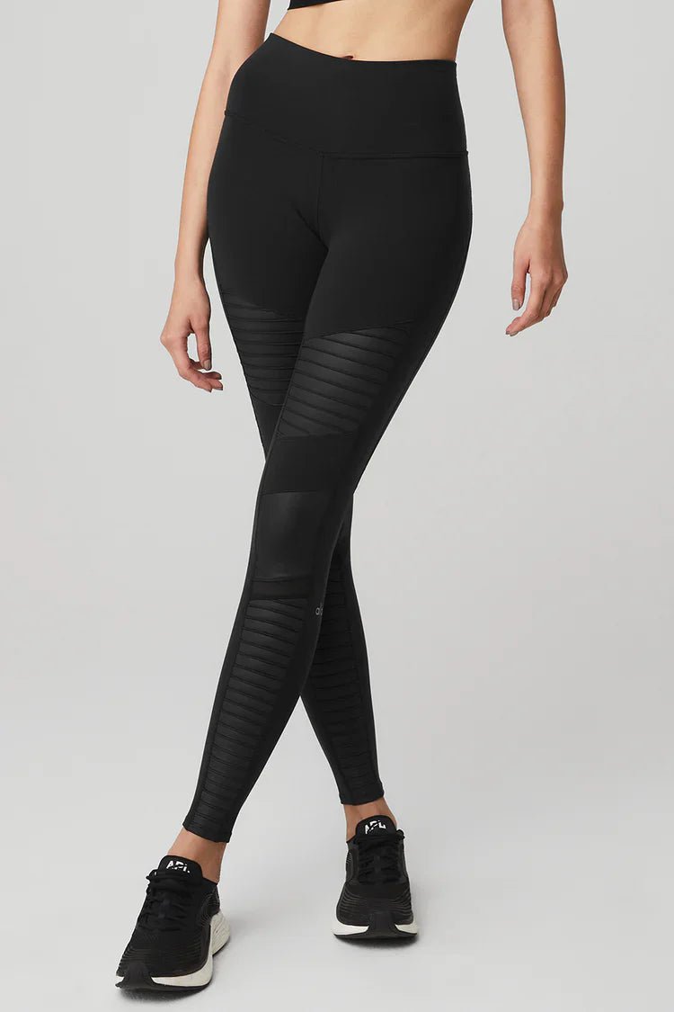 ALO Yoga High-Waist Moto 尼龍緊身褲(2色) | LONDONKELLY