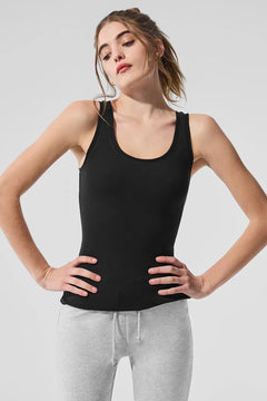 ALO YOGA Ribbed Mesh Secret Tank | 羅紋網眼背心 (多色) - LondonKelly 英國名牌代購