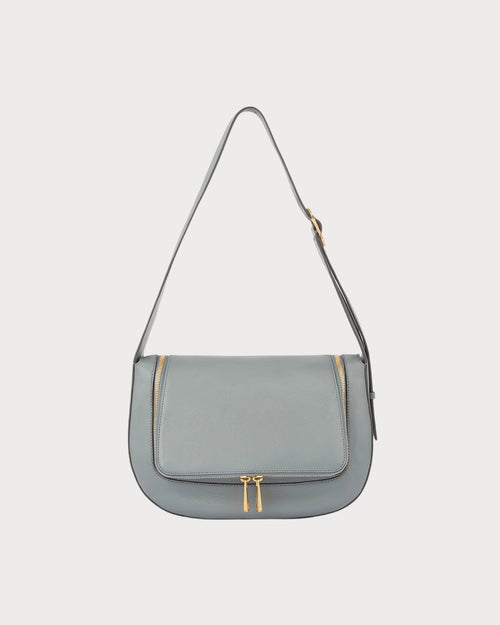 ANYA HINDMARCH Vere Shoulder Bag | 安雅·希德玛芝 Vere 肩背包(暗影灰) - LondonKelly 英国名牌代购