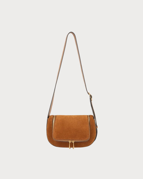 ANYA HINDMARCH Vere Small Cross - body | 安雅·希德玛芝 Vere 小型斜背包(米色) - LondonKelly 英国名牌代购