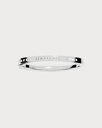 APM MONACO AB4604OX BONHEUR Morse Code Bangle | 摩斯密码手镯 (银色) - LondonKelly 英国名牌代购
