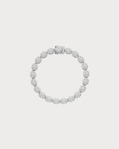 APM MONACO AB5653OX Flocons de Neige Bracelet | 雪花手链 (银色) - LondonKelly 英国名牌代购