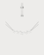 APM MONACO AC6202OX Butterflies Double Chain Adjustable Necklace | 雙層蝴蝶可調式項鍊 (銀色) - LondonKelly 英國名牌代購