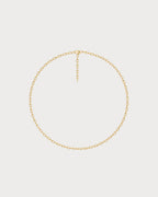 APM MONACO YC7483OX Pavé Chain Adjustable Necklace | 可調式頸鏈 (金色) - LondonKelly 英國名牌代購