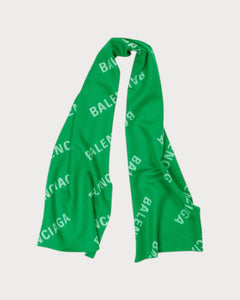 BALENCIAGA Allover Logo Macro Scarf(3 Colors) - LONDONKELLY 英国名牌代购