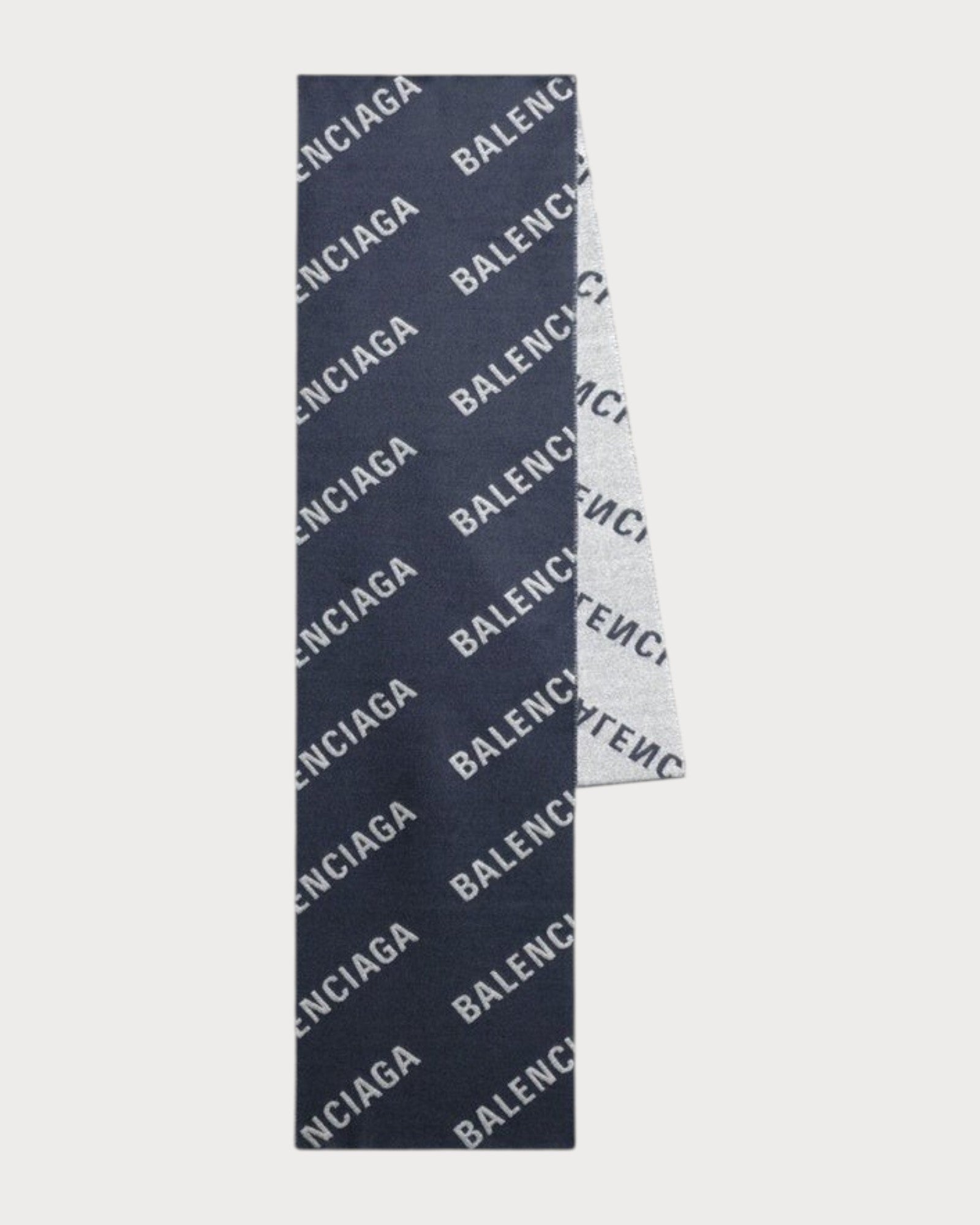 BALENCIAGA Allover Logo Macro Scarf Wool(3 Colors) | LONDONKELLY