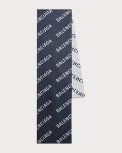 BALENCIAGA Allover Logo Macro Scarf(3 Colors) - LONDONKELLY 英国名牌代购