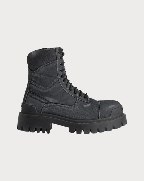 BALENCIAGA (M) Combat Strike Boot(Black) - LONDONKELLY 英国名牌代购