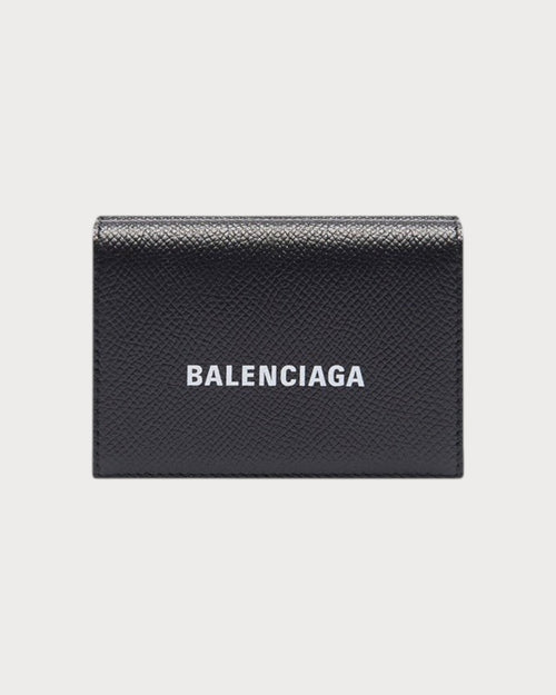 BALENCIAGA Men's Cash Mini Wallet | 巴黎世家 男仕银包 (黑色) - LONDONKELLY 英国名牌代购