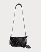 BALENCIAGA Men's Le Cagole Flap Bag XS in Black | 巴黎世家 男仕手袋 (黑色) - LONDONKELLY 英国名牌代购