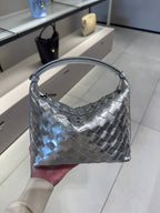BOTTEGA VENETA BV Wallace Shoulder Bag(Mini/Silver) - LONDONKELLY 英國名牌代購