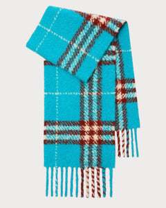 BURBERRY Check Alpaca Wool Blend Boucle Scarf Wool(Many) - LONDONKELLY 英国名牌代购