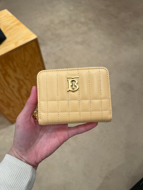 BURBERRY Lola Mini Zip Wallet | 博柏利 拉鏈銀包 (沙色) - LondonKelly 英國名牌代購