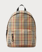 BURBERRY Men's Check Backpack | 博柏利 男仕背囊 (米色) - LONDONKELLY 英国名牌代购