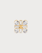 CELINE Daisy Brooch in Strass and Brass with Gold Finish | 赛琳 胸针 (金色) - LondonKelly 英国名牌代购