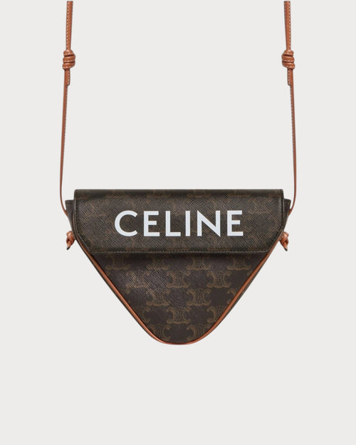 CELINE Men's Triangle Bag | 赛琳 男仕手袋 (啡色) - LONDONKELLY 英国名牌代购