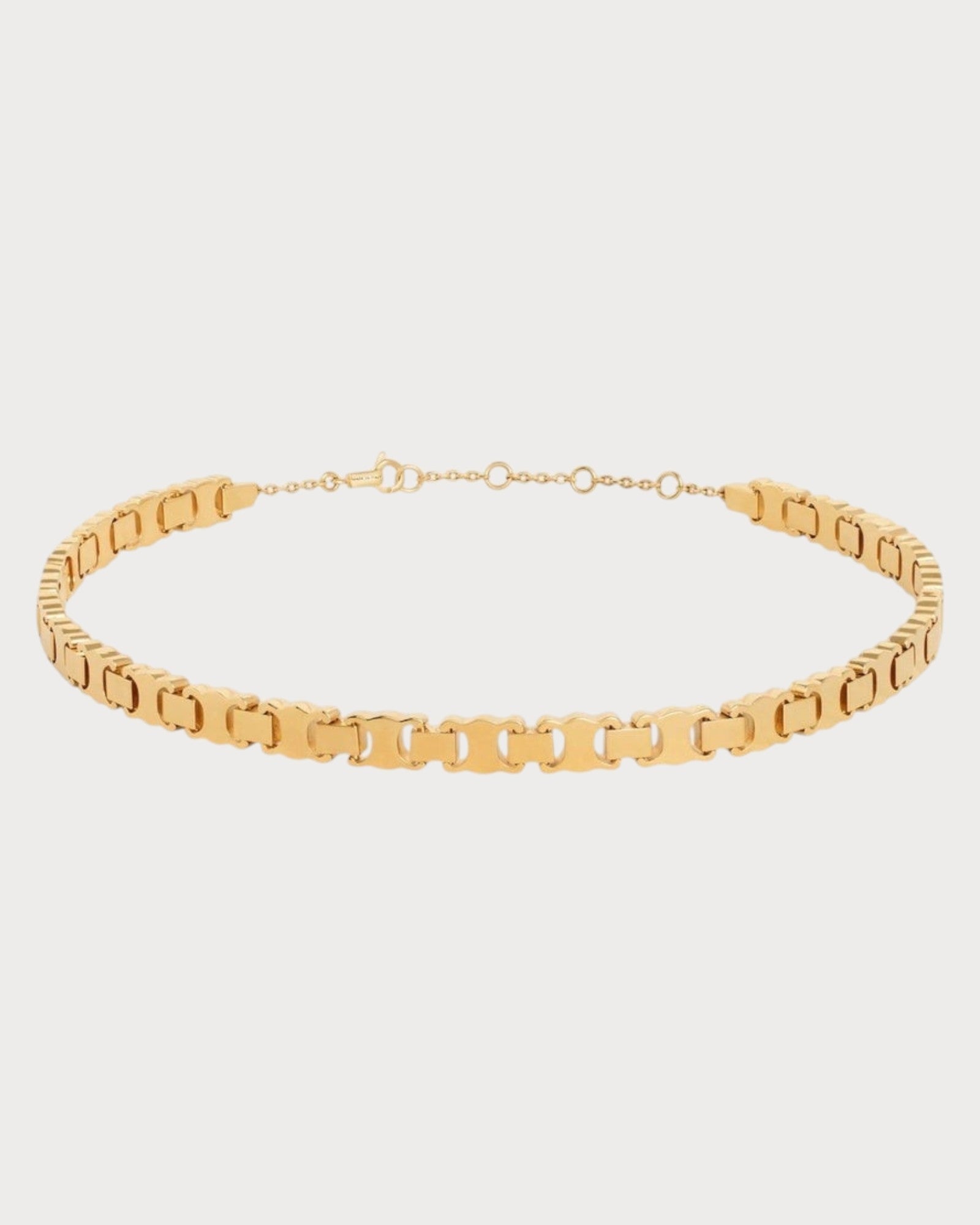 CELINE Triomphe Link Choker Brass(Gold) | LONDONKELLY