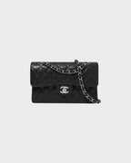 CHANEL A01112 Small Classic Flap Grained Calfskin Black | 香奈儿 经典手袋 (细码23CM/黑色) - LONDONKELLY 英国名牌代购