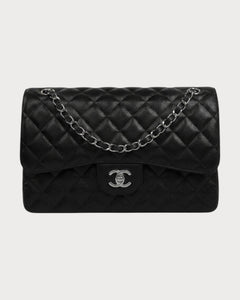 CHANEL A58600 Classic Handbag Grained Calfskin(Large/2 Colors) - LONDONKELLY 英國名牌代購