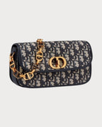 CHRISTIAN DIOR 30 Montaigne Avenue Bag | 迪奥 30蒙田手袋 (蓝色老花) - LONDONKELLY