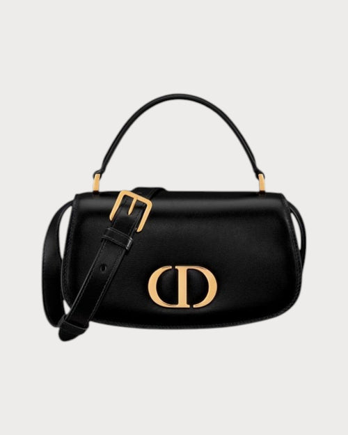 CHRISTIAN DIOR 30 Montaigne Avenue Top Handle Bag Calfskin(Small/Black) - LONDONKELLY 英国名牌代购