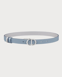 CHRISTIAN DIOR 30 Montaigne Reversible Belt Silver Buckle | 迪奥 双面皮带 (20MM/多色/银扣) - LONDONKELLY 英国名牌代购