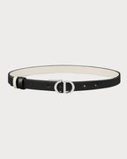 CHRISTIAN DIOR 30 Montaigne Reversible Belt Silver Buckle | 迪奥 双面皮带 (20MM/多色/银扣) - LONDONKELLY 英国名牌代购