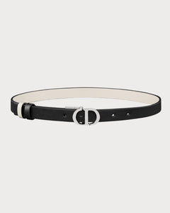 CHRISTIAN DIOR 30 Montaigne Reversible Belt Silver Buckle | 迪奥 双面皮带 (20MM/多色/银扣) - LONDONKELLY 英国名牌代购