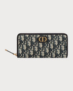 CHRISTIAN DIOR 30 Montaigne Voyageur Long Wallet | 迪奥 长银包 (蓝色老花) - LONDONKELLY 英国名牌代购