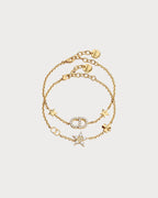 CHRISTIAN DIOR Clair D Lune Bracelet Set | 迪奧 手鏈 (金色) - LONDONKELLY 英國名牌代購