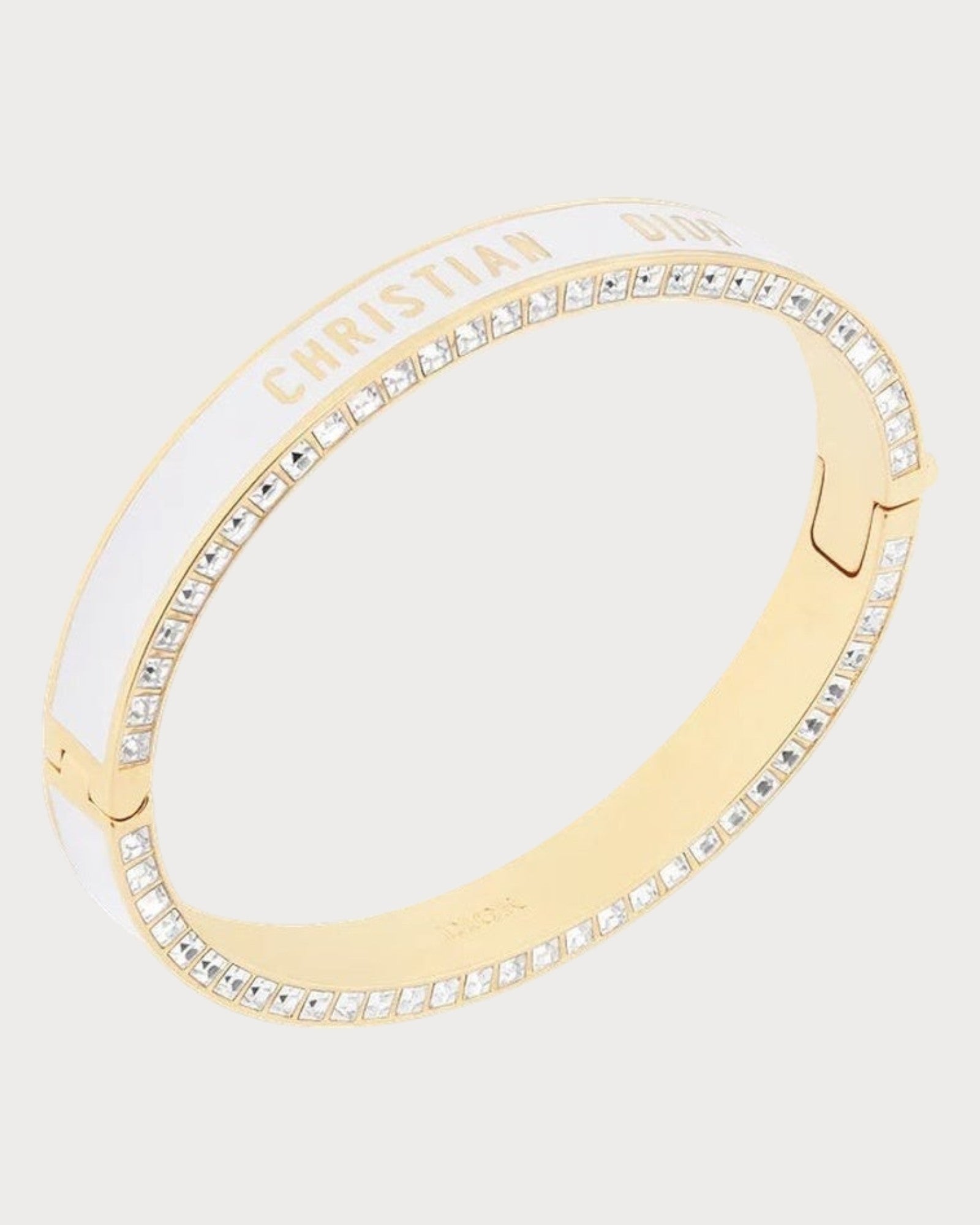 CHRISTIAN DIOR Dior Night Code Bangle Gold-Finish Metal(2 Colors