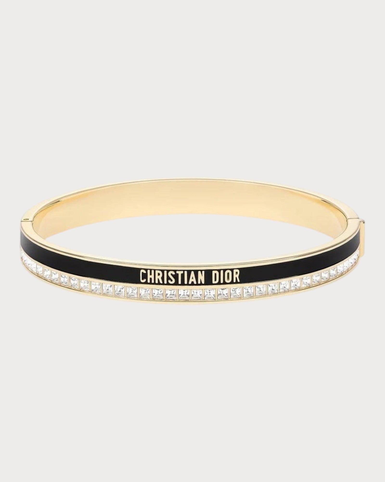 迪奧 DIOR Night Code Bangle 手袋 金色金屬(黑色) | LONDONKELLY