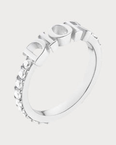 CHRISTIAN DIOR Dio(r)evolution Ring Gold - Finish Metal and White Crystals | 迪奥 戒指 (多色) - LONDONKELLY 英国名牌代购