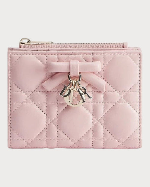 CHRISTIAN DIOR Lady Dior Dahlia Wallet | 迪奧 蝴蝶結銀包 (多色) - LONDONKELLY 英國名牌代購