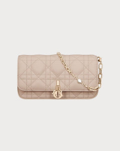 CHRISTIAN DIOR Lady Dior Phone Pouch Lambskin(3 Colors) - LONDONKELLY 英國名牌代購