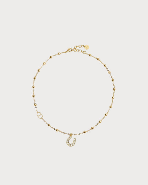 CHRISTIAN DIOR Lucky Dior Necklace | 迪奧 頸鏈 (白色) - LondonKelly 英國名牌代購