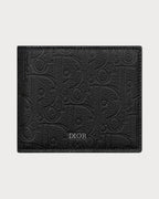 CHRISTIAN DIOR Men's Bifold Wallet | 迪奥 男仕银包 (全黑色) - LONDONKELLY 英国名牌代购