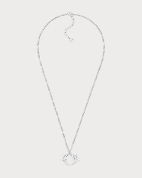 CHRISTIAN DIOR Men's Dior Charm Pendant Necklace | 迪奥 男仕颈链 (银色) - LONDONKELLY 英国名牌代购
