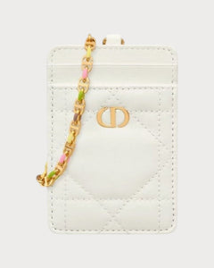 CHRISTIAN DIOR Miss Caro ID Holder with Chain | 迪奥 卡套连链带 (多色) - LONDONKELLY 英国名牌代购