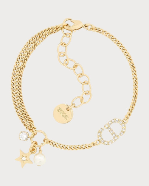 CHRISTIAN DIOR Petit CD Multi Bracelet|迪奧 幸運星手鏈 (金色) - LONDONKELLY 英國名牌代購
