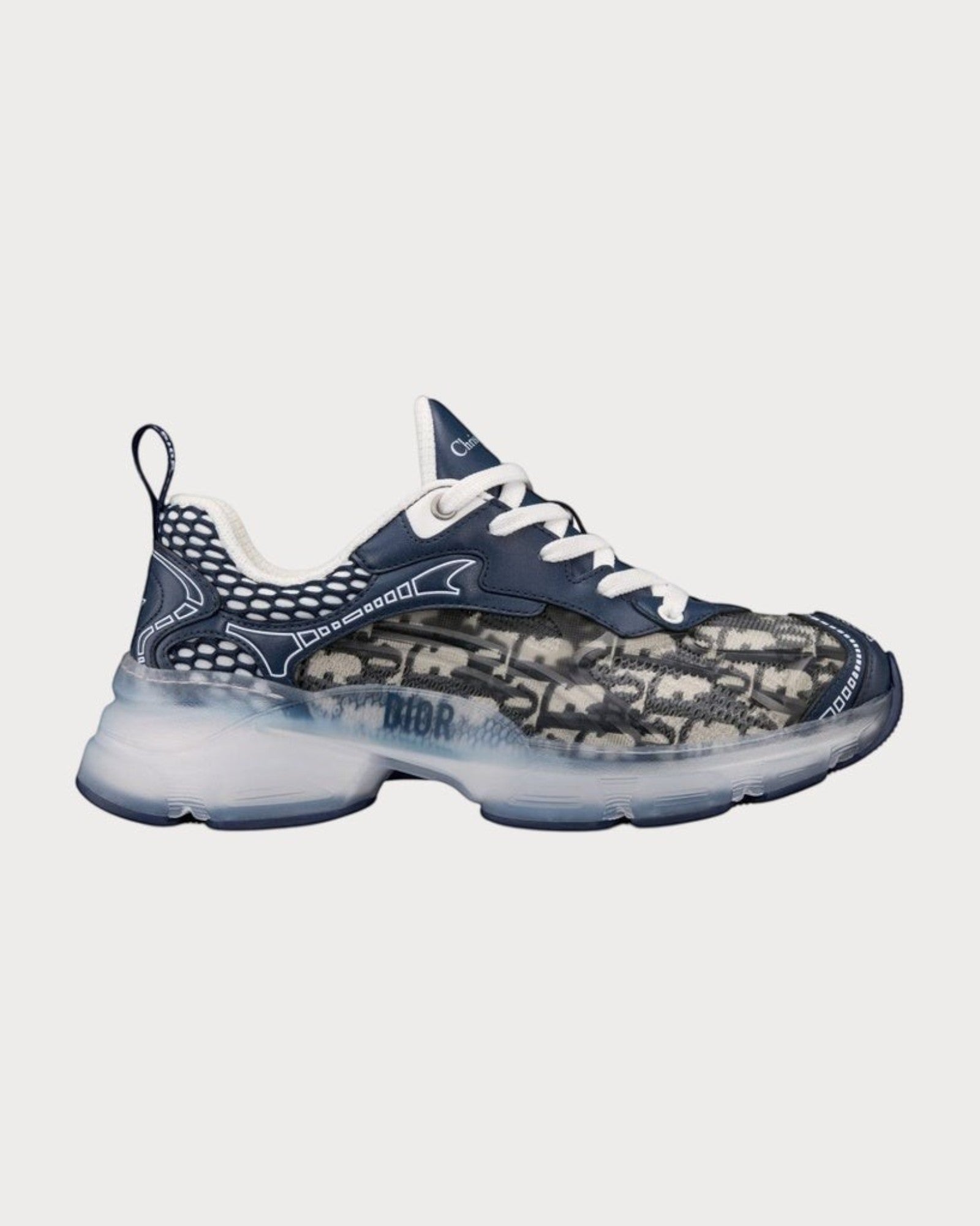 CHRISTIAN DIOR Vibe Sneaker Oblique Jacquard(Blue) | LONDONKELLY