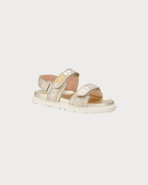 CHRISTIAN DIOR Women's Dior Or Dioract Sandal | 迪奥 凉鞋 (金色) - LondonKelly 英国名牌代购