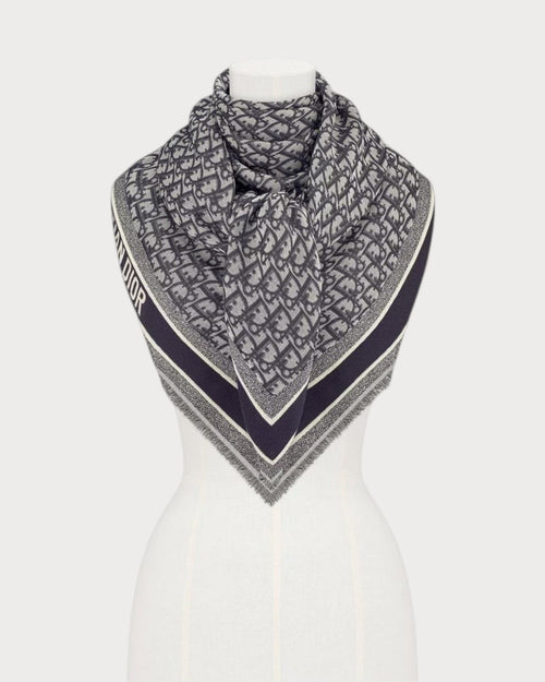 CHRISTIAN DIOR Women's Oblique Shawl | 迪奥 围巾 (老花/多色) - LondonKelly 英国名牌代购