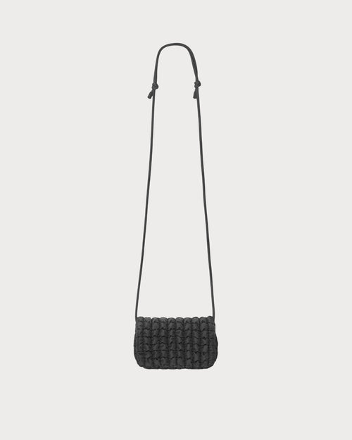 COS Quilted Crossbody Messenger Bag | 郵差袋 (黑色) - LondonKelly 英國名牌代購