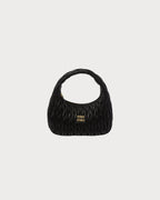 MIU MIU Wander Matelasse Nappa Leather Hobo Bag L Size | 繆繆 腋下袋 (大碼/Black)