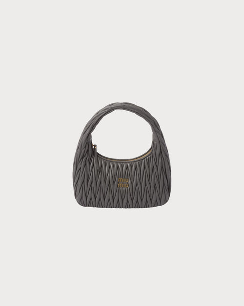 MIU MIU Wander Matelasse Nappa Leather Hobo Bag L Size | 缪缪腋下袋(大码/多色)