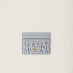 MIU MIU Matelasse Nappa Leather Card Holder | Miu Miu Card Holder (Multicolor)