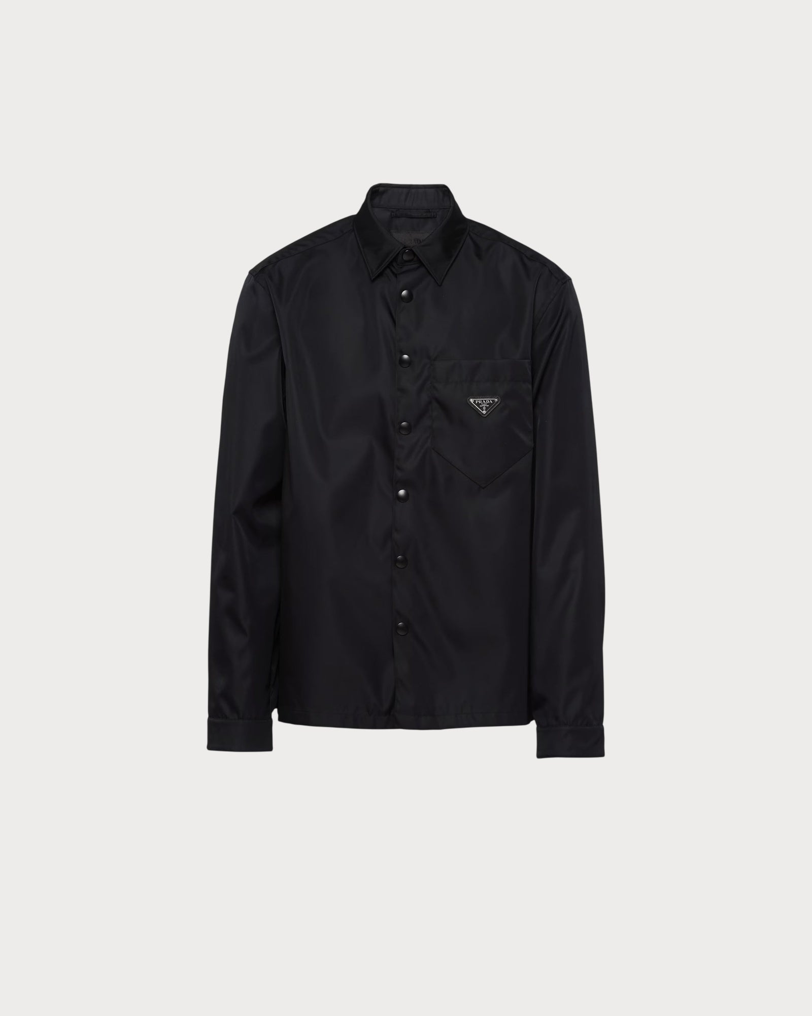 PRADA SC514 Men's Re-Nylon Shirt(Black) | LONDONKELLY